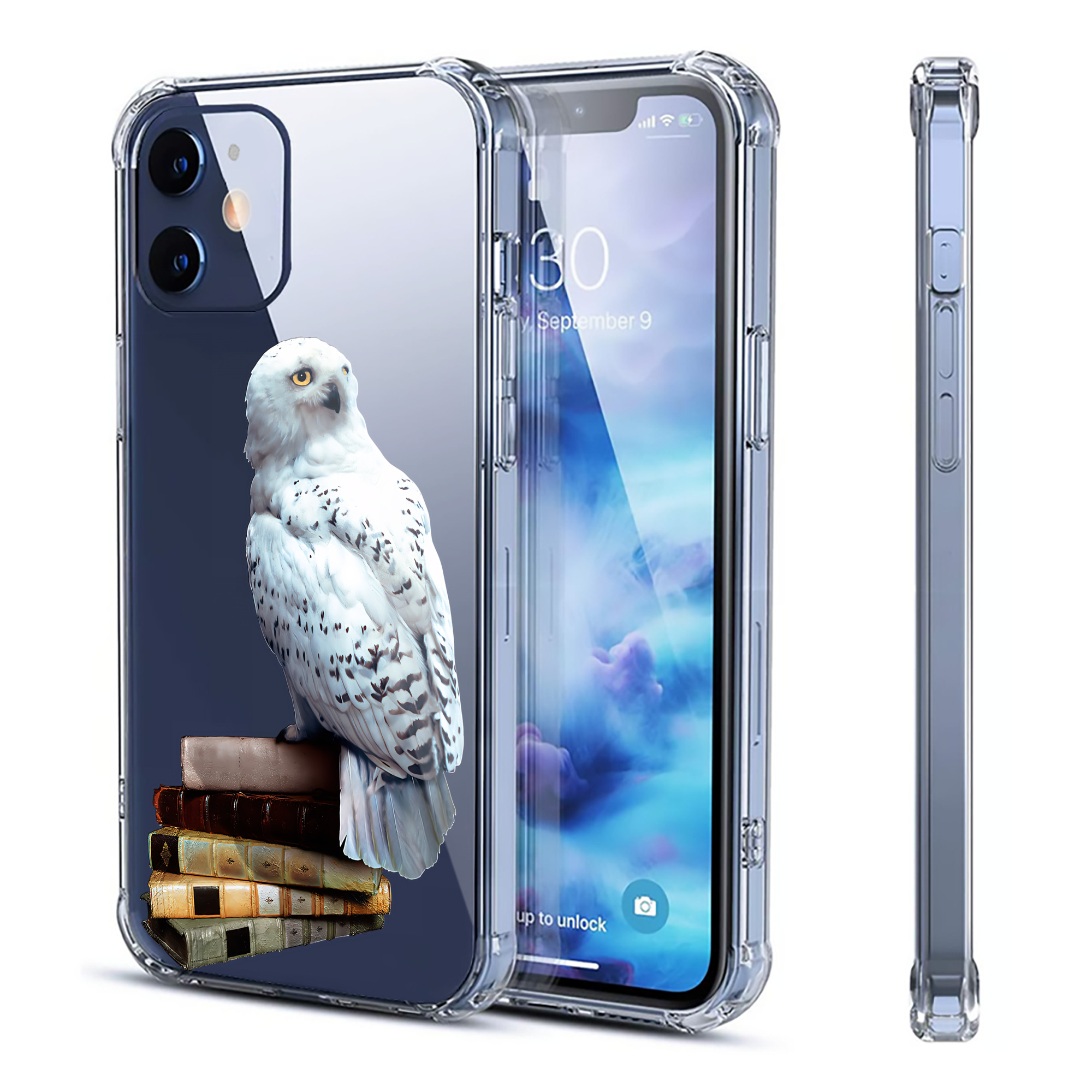 （画像用） Harry Potter ハリー・ポッターシリーズ 【iPhone 12シリーズ対応】透明スマホケース（クリアソフトケース）